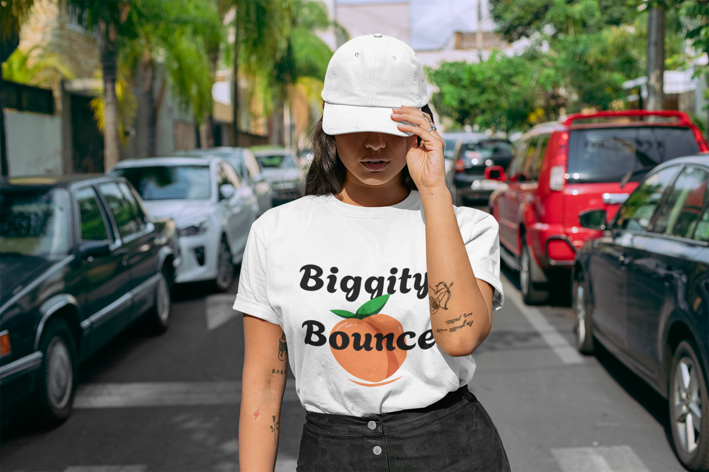 Fruit Peach Graphic Tee Shirt