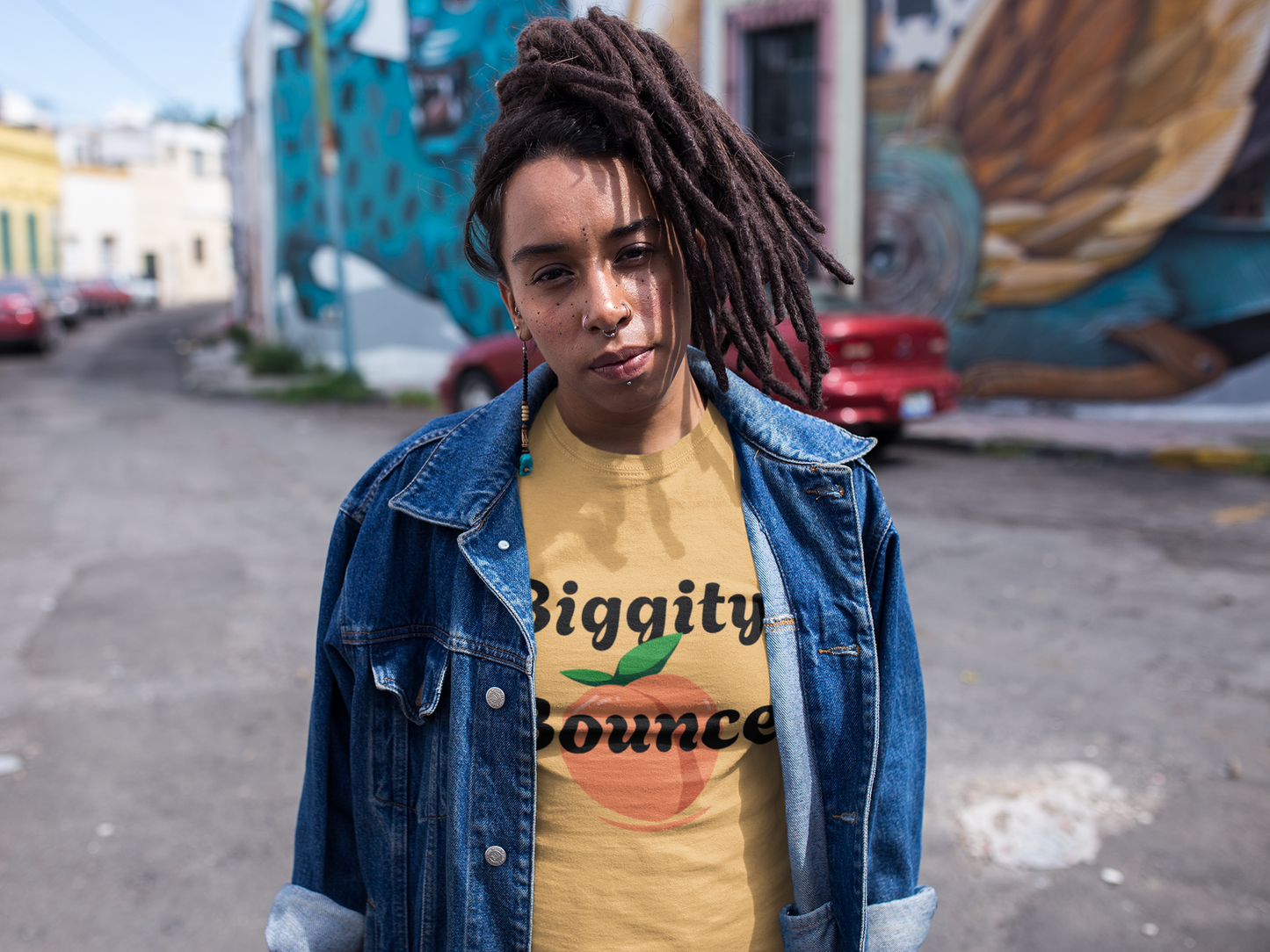 Fruit Peach Graphic Tee Shirt