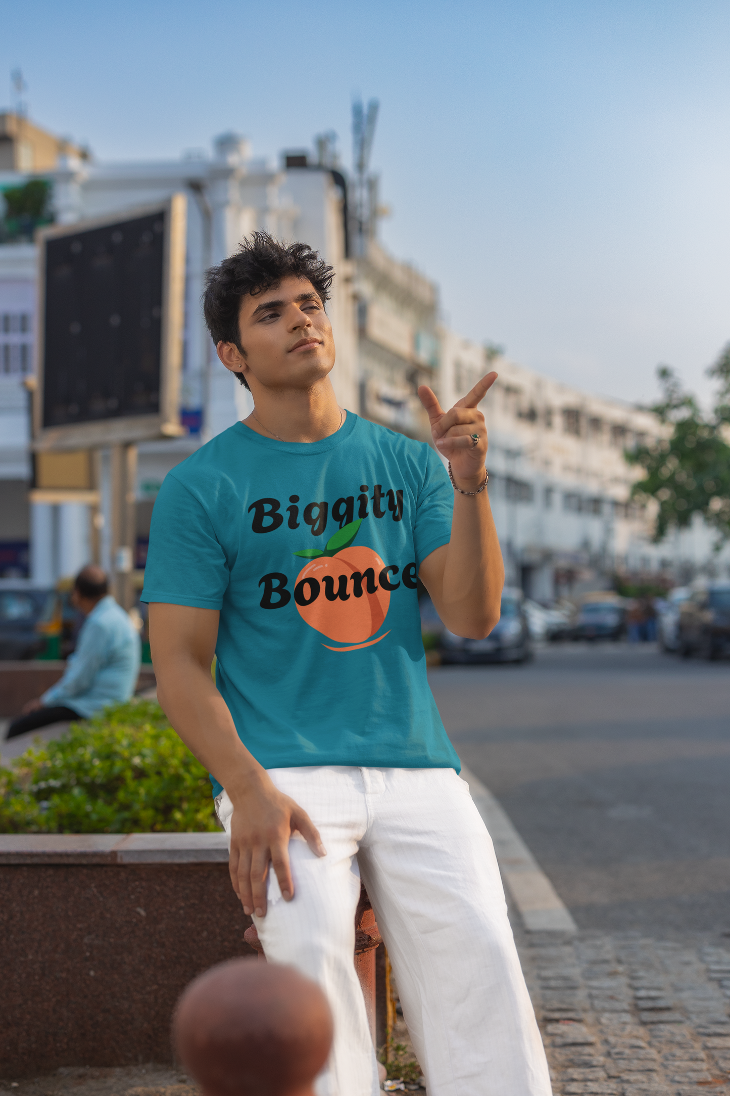 Fruit Peach Graphic Tee Shirt