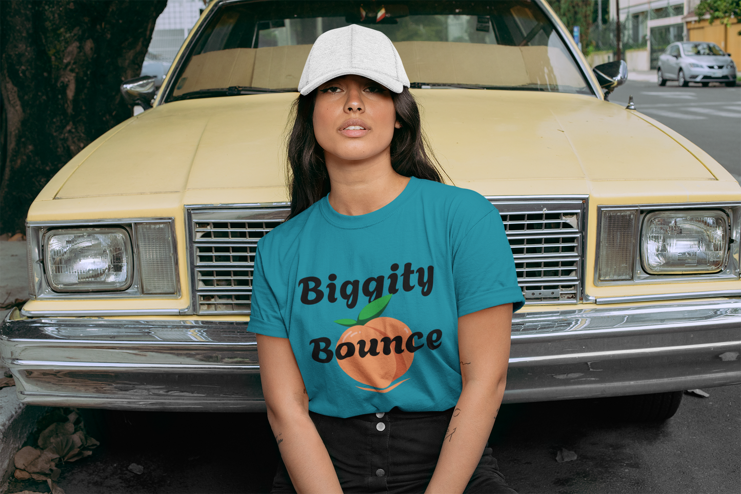 Fruit Peach Graphic Tee Shirt
